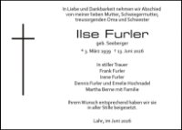 eine Anzeige