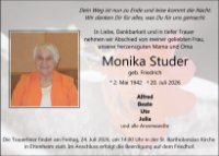 eine Anzeige